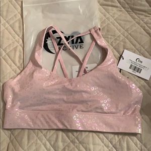Zyia light and tight strappy bra